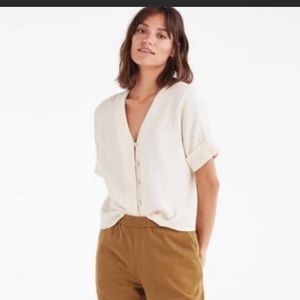 Vetta Capsule size S The Guaze Button Up Top